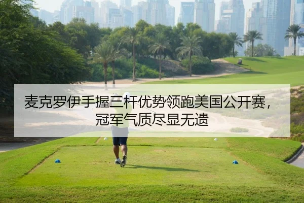 麦克罗伊手握三杆优势领跑美国公开赛，冠军气质尽显无遗